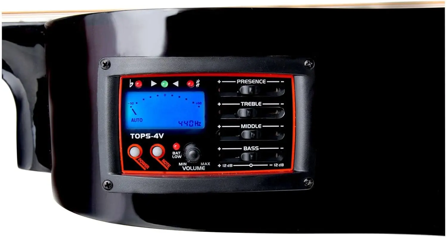 Set chitara Classic Cantabile WS-10NAT-CE (Natural/Black)