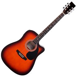 Гитарный набор Classic Cantabile WS-10SB-CE (Sunburst/Black) Thumb