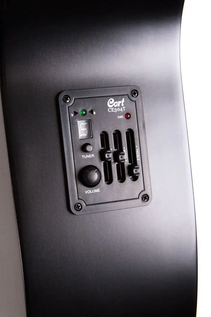 Гитара Cort AF510E (Black Satin)