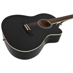 Chitara Flame CAG 230 C (Black) Thumb