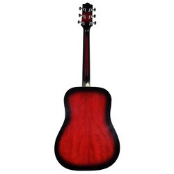 Chitara Flame DG 200 (Red Burst) Thumb