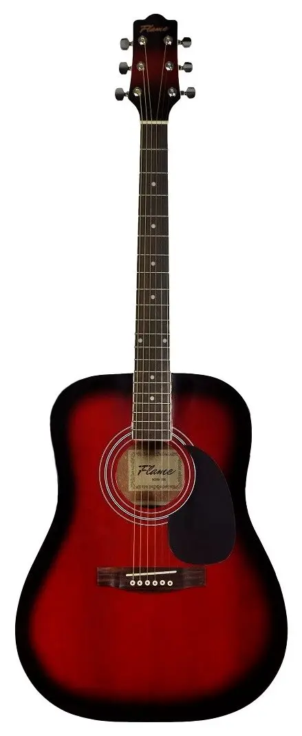 Chitara Flame DG 200 (Red Burst)