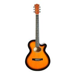 Chitara Flame MJG 100C (Sunburst)