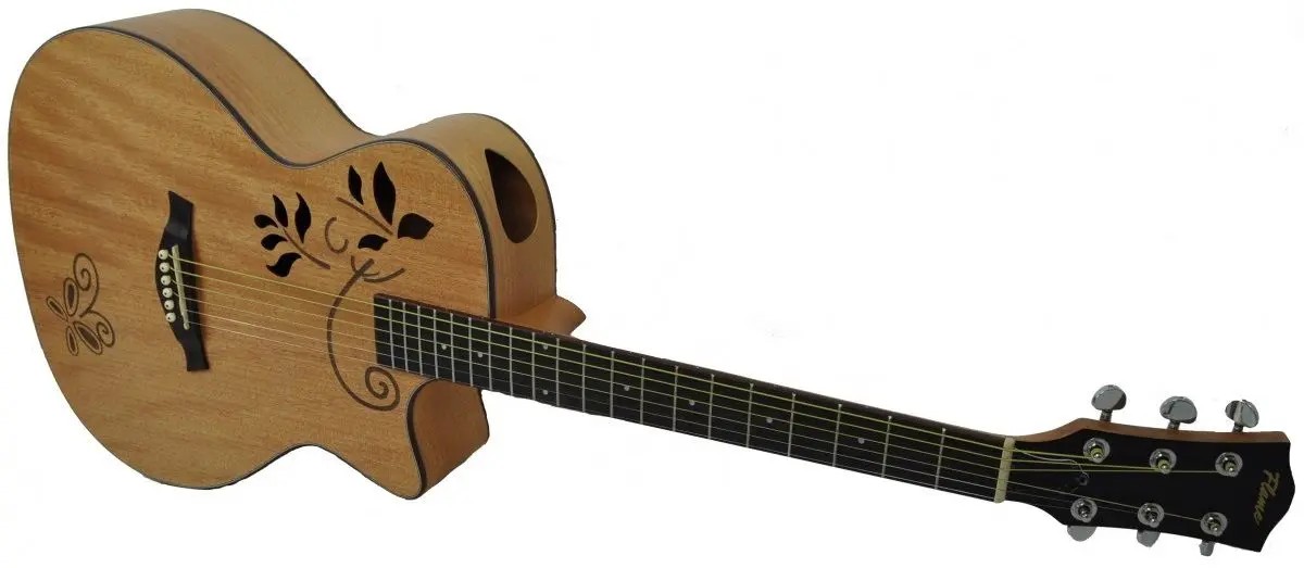 Chitara Flame MJG 302C-S (Wood)