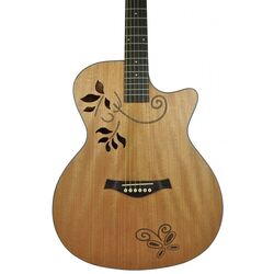 Chitara Flame MJG 302C-S (Wood) Thumb