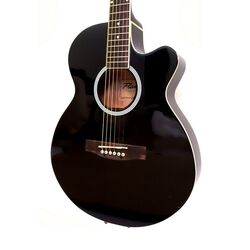 Chitara Flame Pro MJG 201 CE BK (Black) Thumb