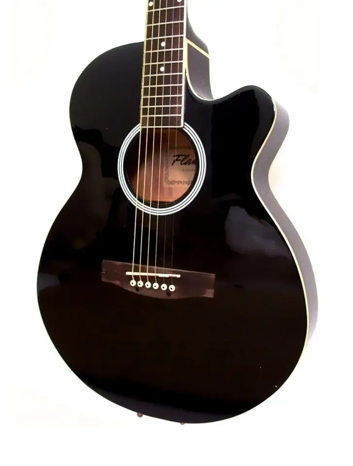 Chitara Flame Pro MJG 201 CE BK (Black)