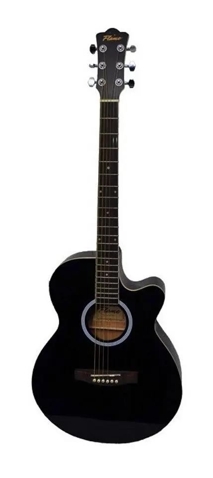 Chitara Flame Pro MJG 201 CE BK (Black)