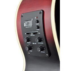 Chitara Flame Pro MJG 201 CE WRS (Cherry) Thumb