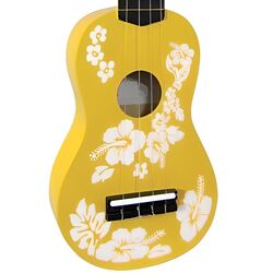 Ukulele Flame UK 03 (Yellow) Thumb
