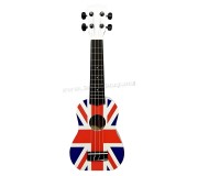 Ukulele Flame UK 12 (Blue/Red)