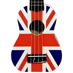 Ukulele Flame UK 12 (Blue/Red) Thumb