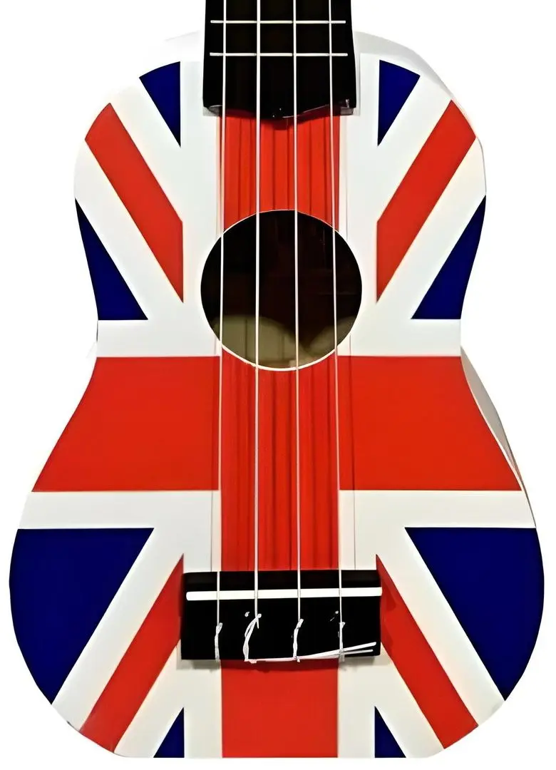 Ukulele Flame UK 12 (Blue/Red)
