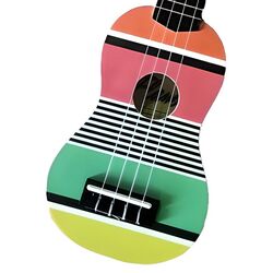 Ukulele Flame UK 19 (Multicolor) Thumb