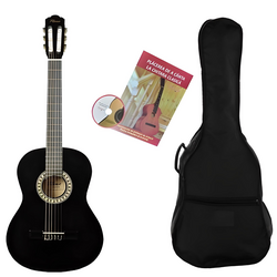 Set chitara Flame CG 100 BK 4/4 (Black)