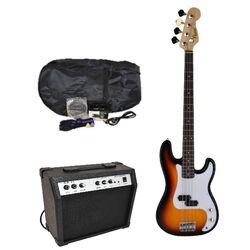 Set chitara Flame PB100 SB (Sunburst/Black) Thumb