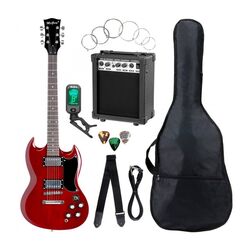 Set chitara McGrey Rockit DC-Style (Red)