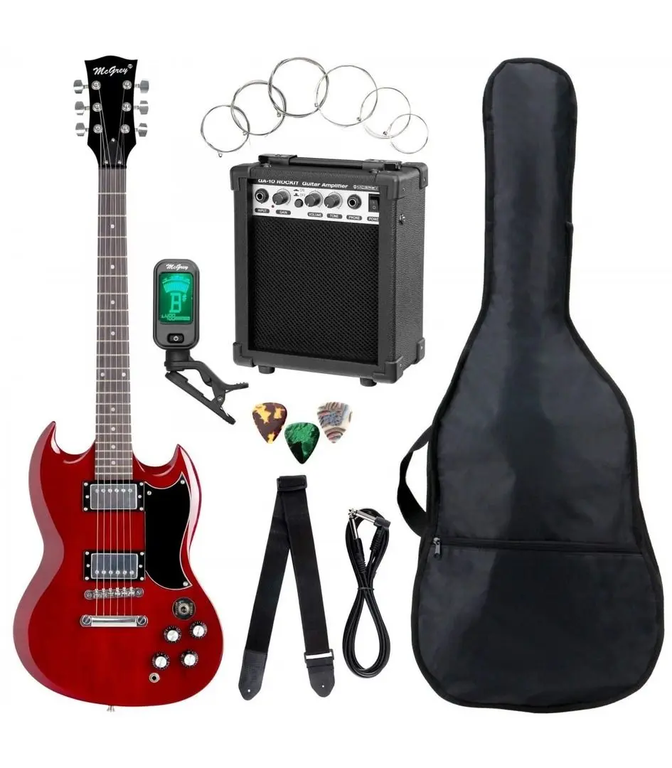 Set chitara McGrey Rockit DC-Style (Red)