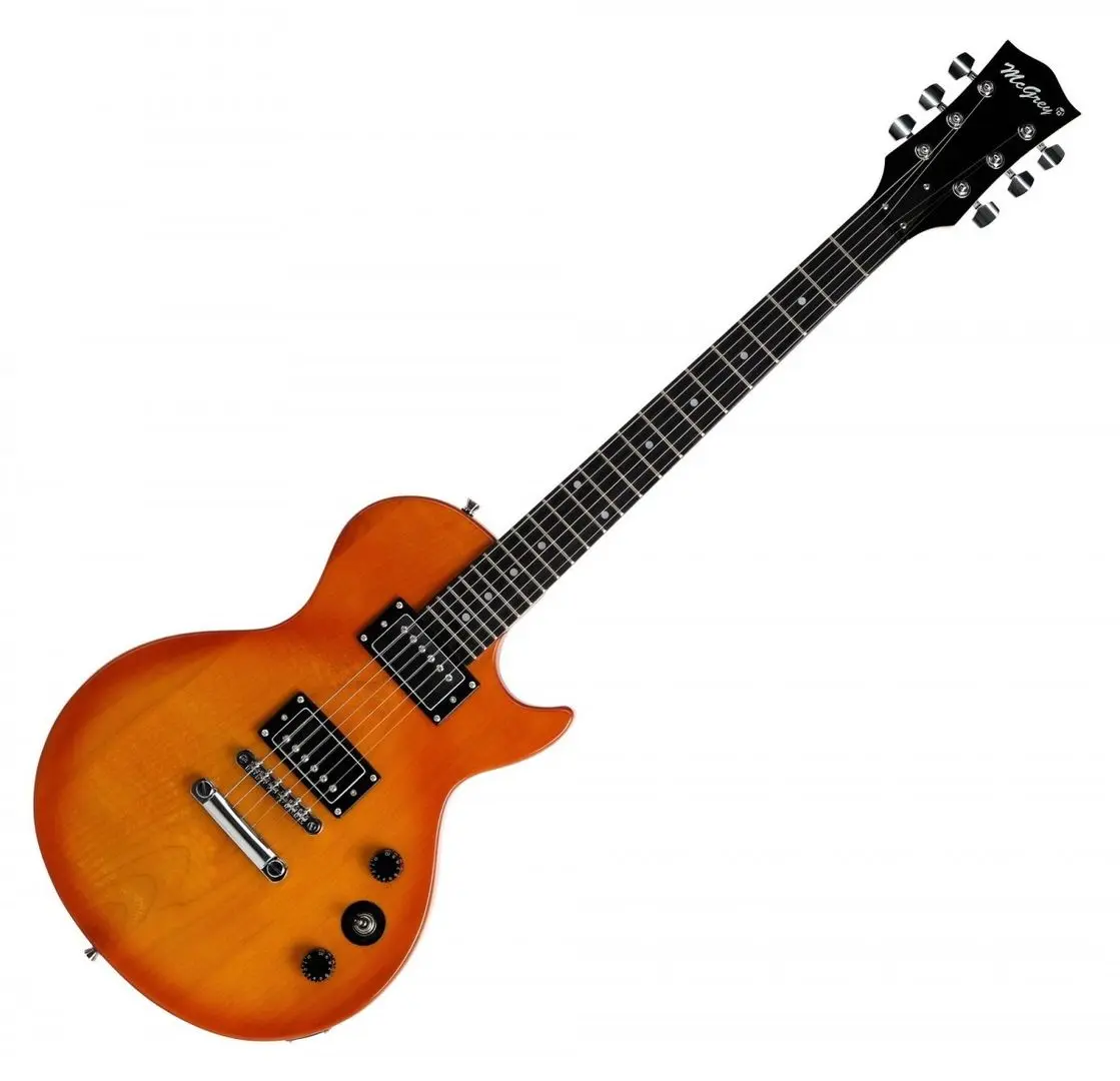 Set chitara McGrey Rockit LP (Orange Burst)