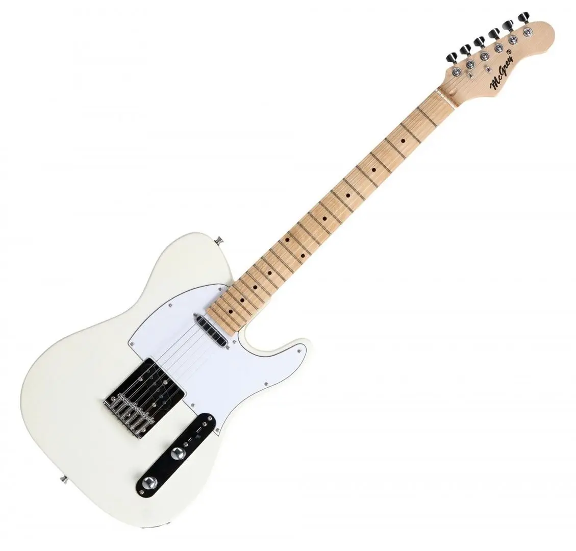 Set chitara McGrey Rockit TL-Style (White)