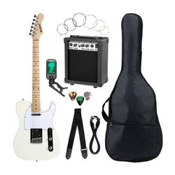 Set chitara McGrey Rockit TL-Style (White)