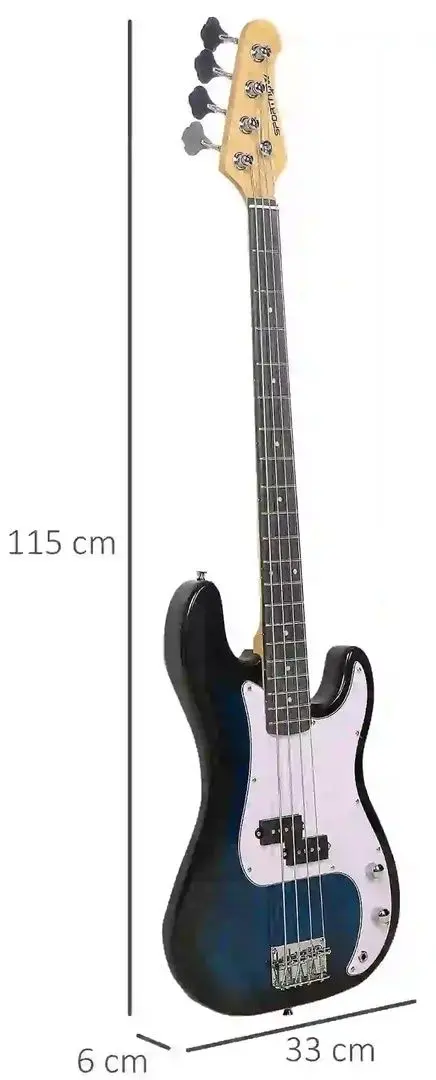 Гитарный набор SportNow F20-006V90BU (Blue/White) - 3