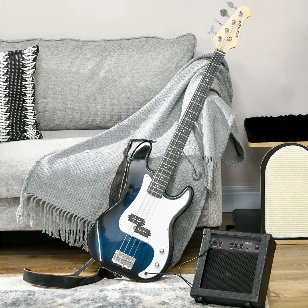 Гитарный набор SportNow F20-006V90BU (Blue/White) - 8