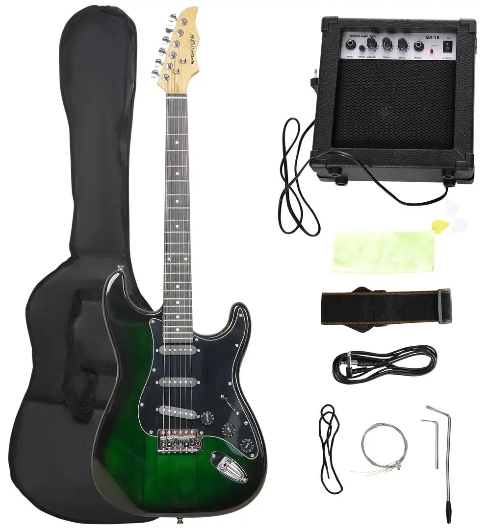 Гитарный набор Sportnow F20-007V90BK (Green/Black)