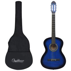 Chitara VidaXL 3055599 4/4 (Blue) Thumb