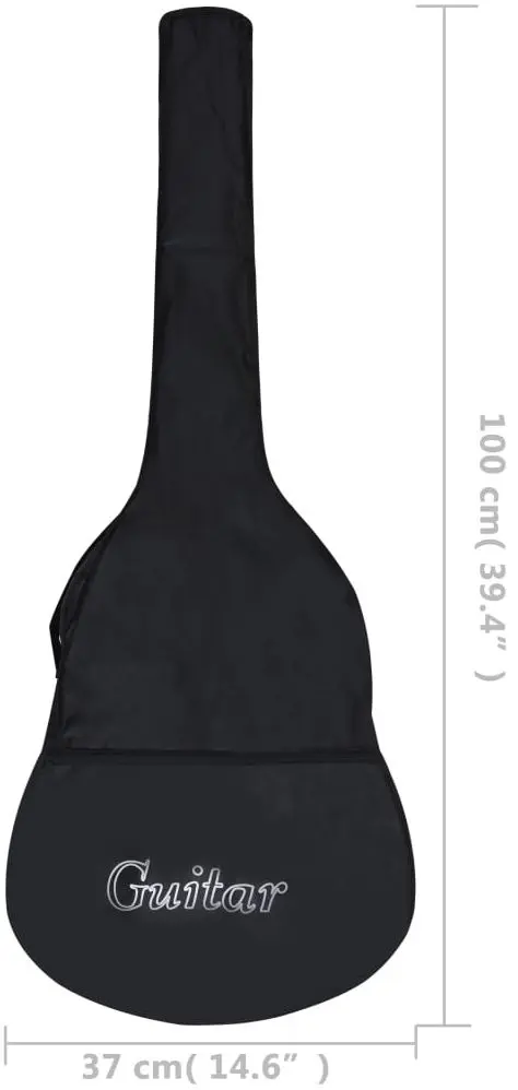 Гитара VidaXL 3055600 4/4 (Black)