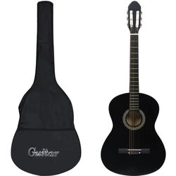 Гитара VidaXL 3055600 4/4 (Black) Thumb