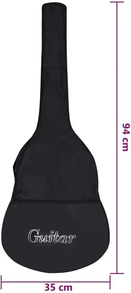 Chitara VidaXL 3055604 1/2 (Black)