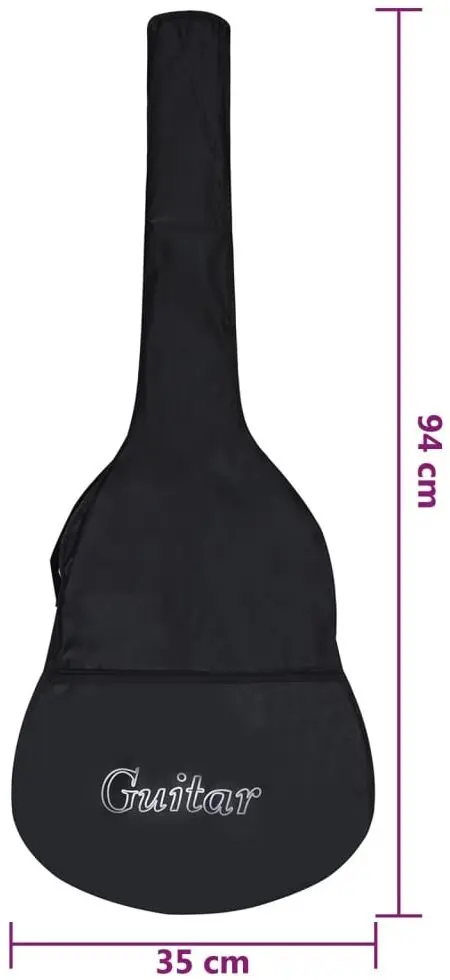 Chitara VidaXL 3055889 3/4 (Black)