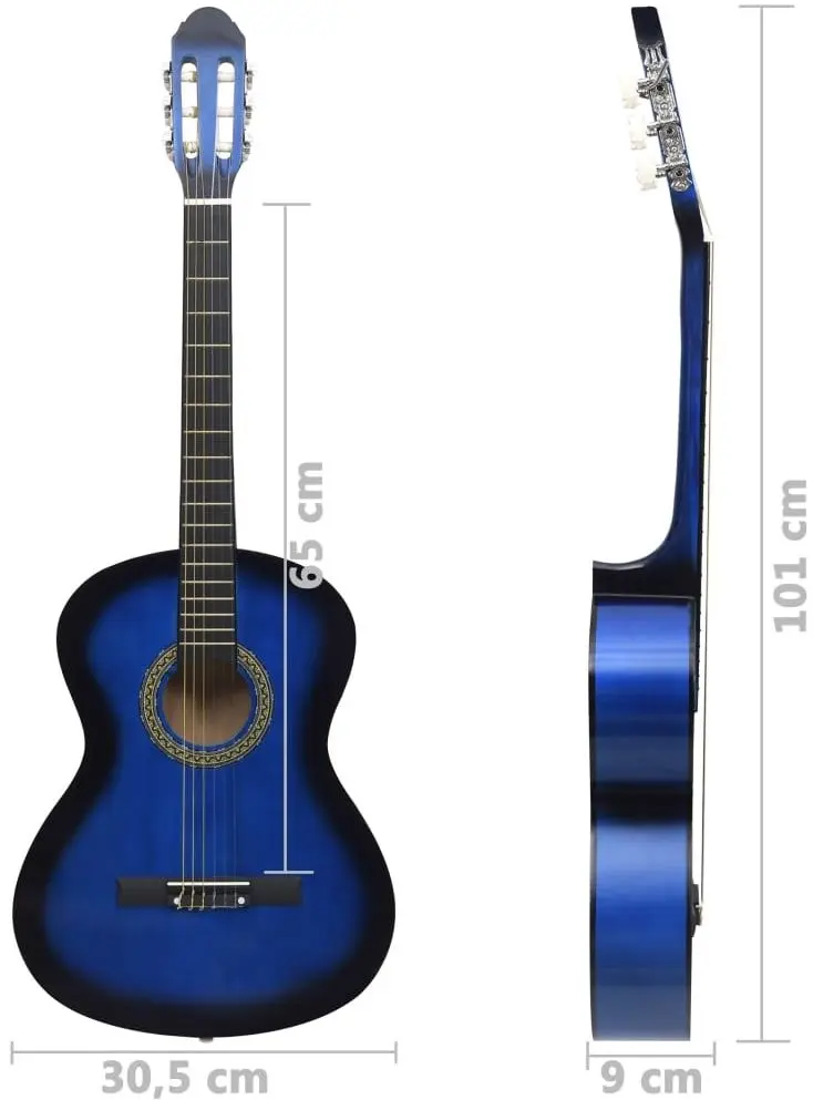 Chitara VidaXL 70108 4/4 (Blue)