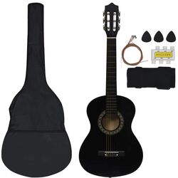 Chitara VidaXL 70127 1/2 Set (Black)