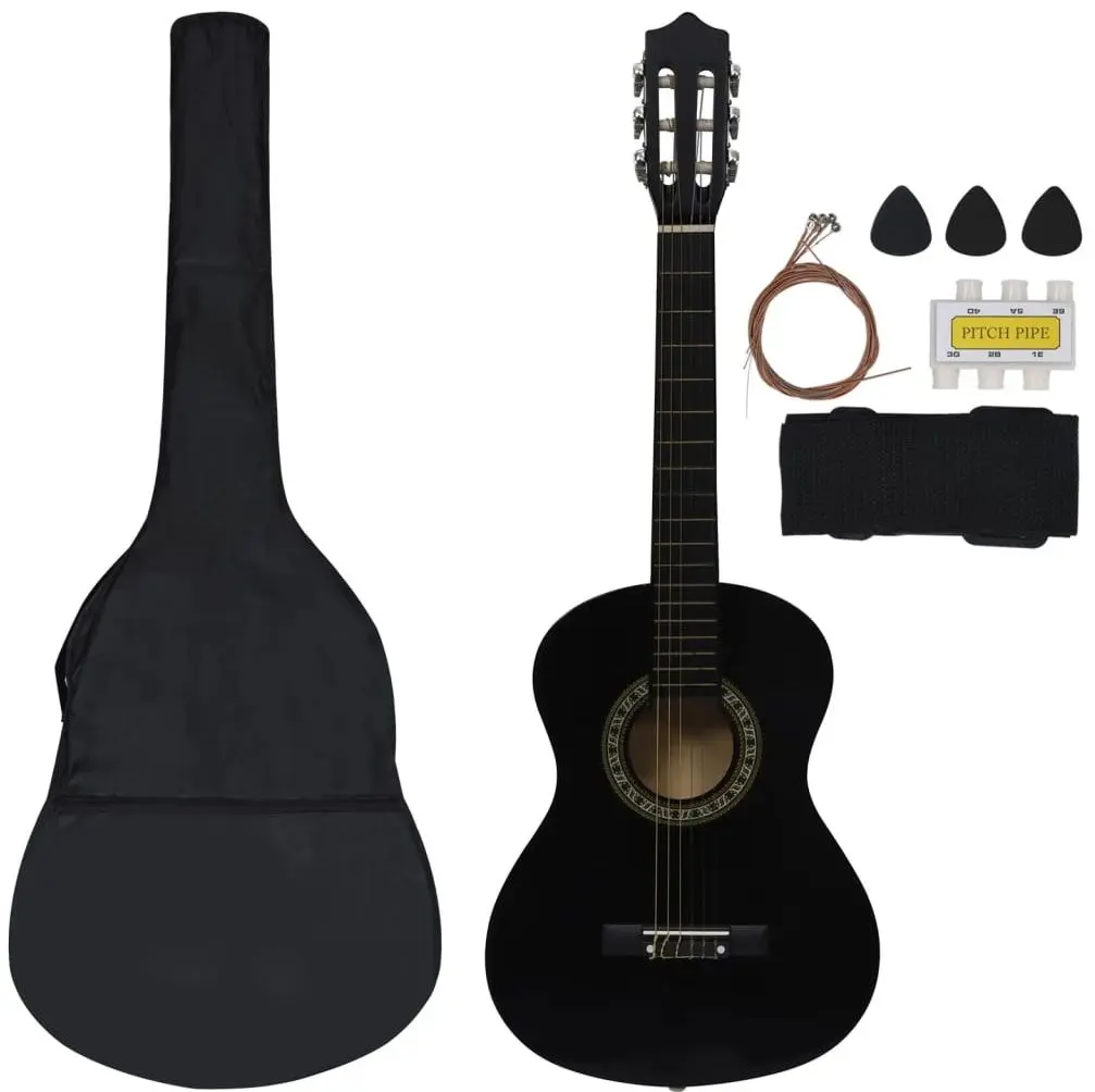 Chitara VidaXL 70127 1/2 Set (Black)