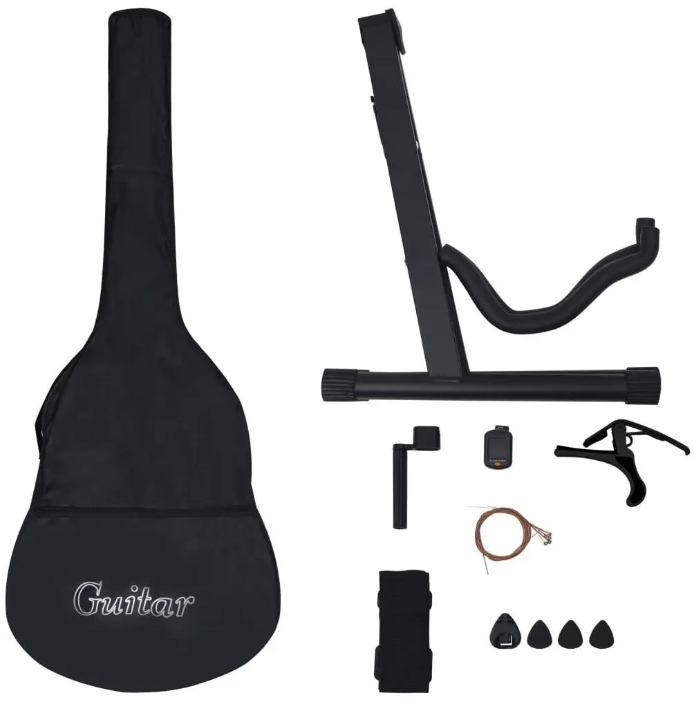 Chitara VidaXL 70133 Set (Black)