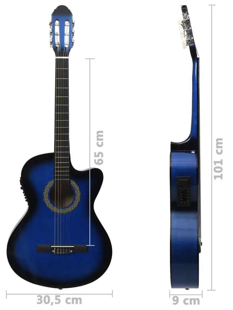 Chitara VidaXL 70140 (Blue)