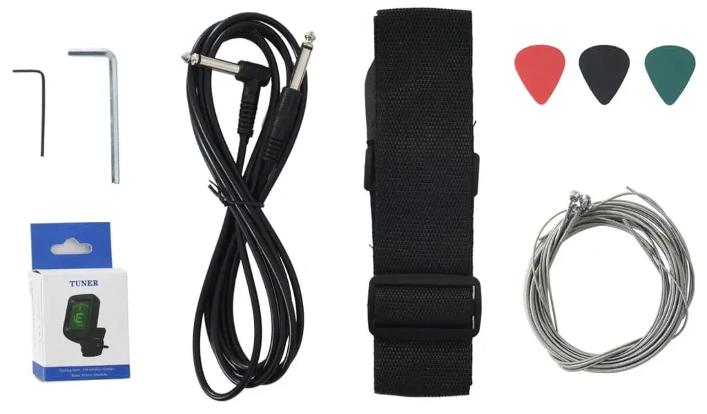 Chitara VidaXL 70184 (Brown/White)