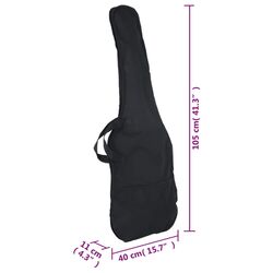 Гитара VidaXL 70186 (Brown/Black) Thumb