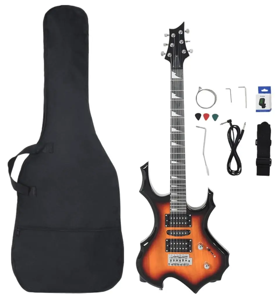 Гитара VidaXL 70186 (Brown/Black)