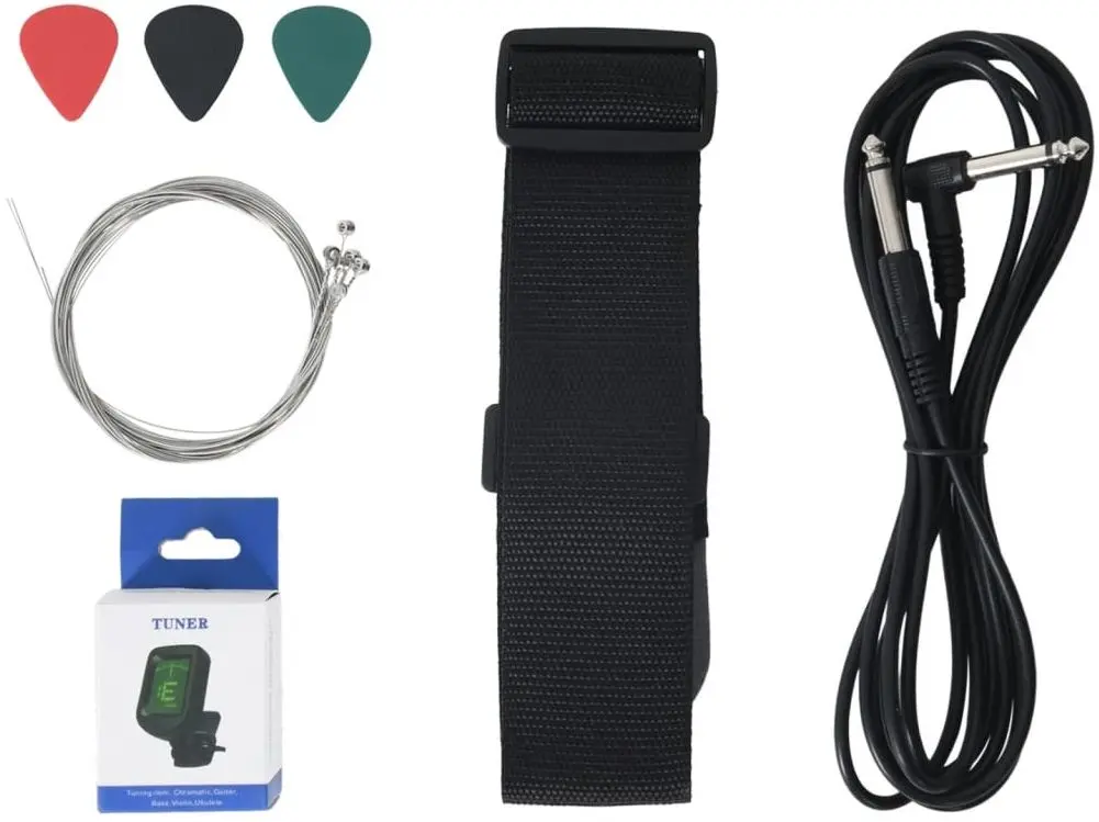 Chitara VidaXL 70196 3/4 (Black)