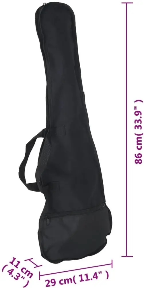 Chitara VidaXL 70196 3/4 (Black)