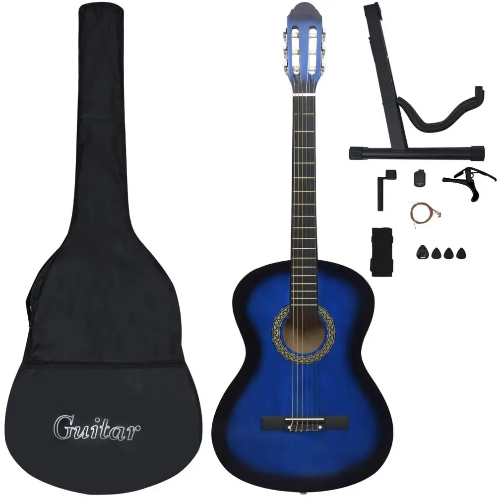 Set chitara VidaXL 70109 4/4 (Blue)