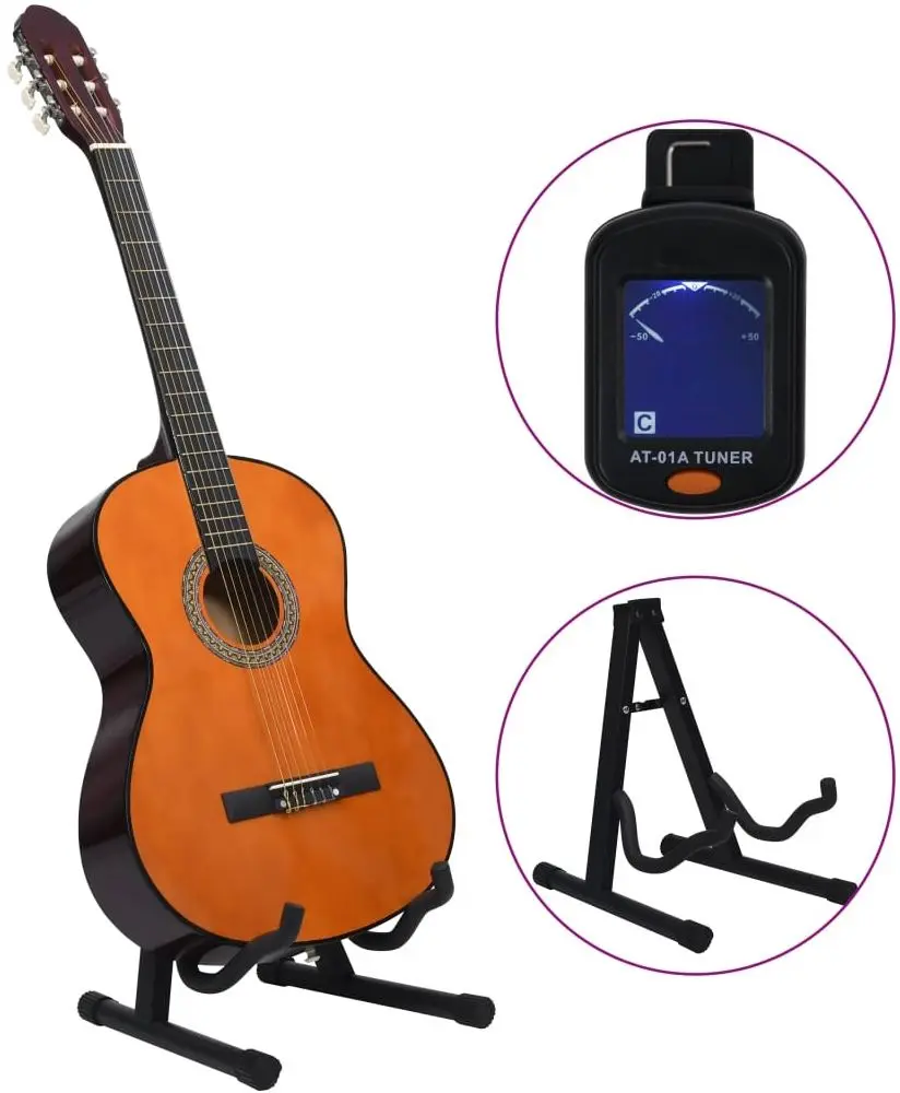 Set chitara VidaXL 70113 4/4 (Natural)