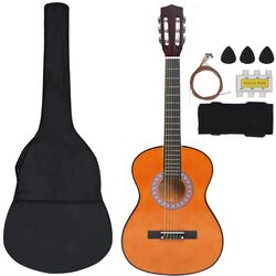Set chitara VidaXL 70121 3/4 (Natural)