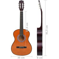 Гитарный набор VidaXL 70121 3/4 (Natural) Thumb