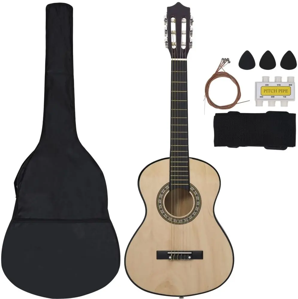 Set chitara VidaXL 70123 1/2 (Natural)