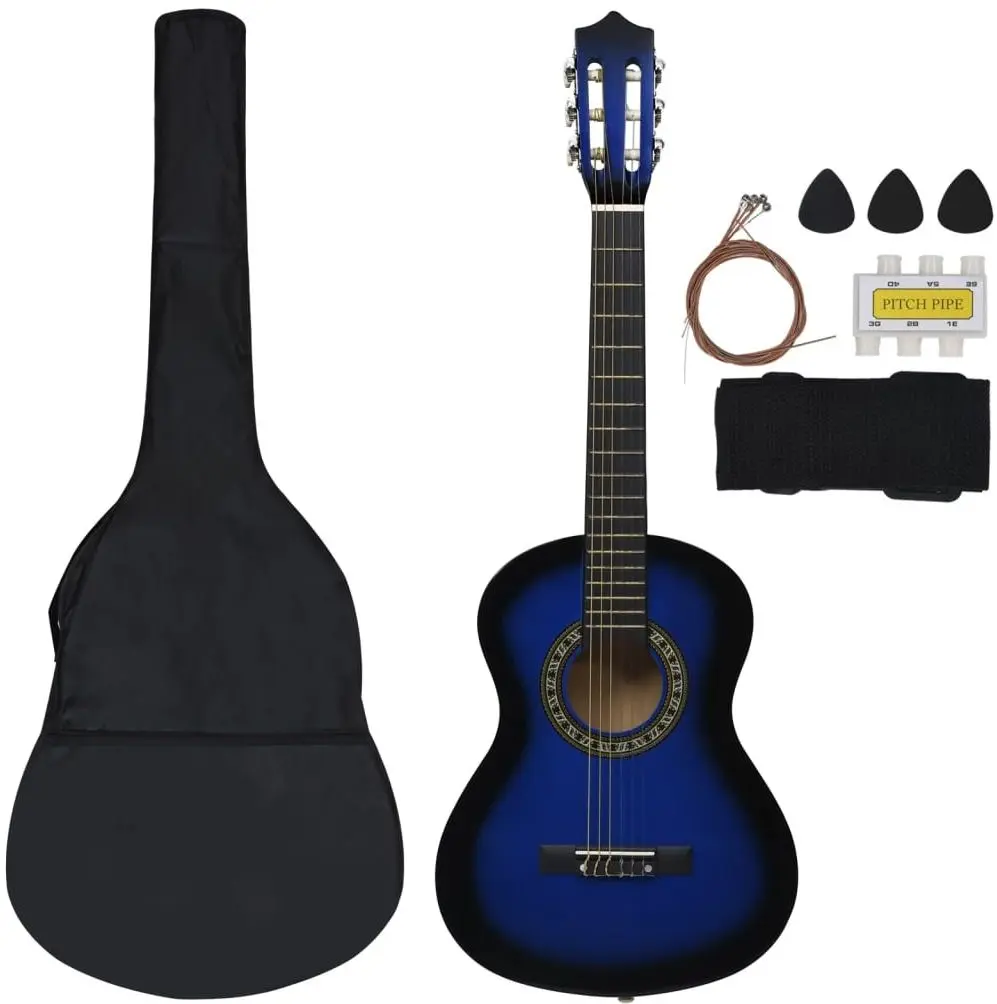 Set chitara VidaXL 70125 1/2 (Blue)