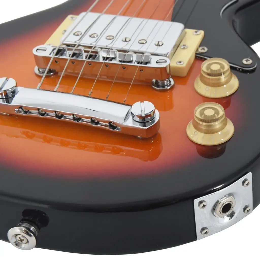 Set chitara VidaXL 70197 3/4 (Brown/Black)